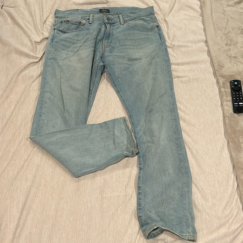 Polo Ralph Lauren Men’s The Sullivan Slim Jeans 32 30 Light Wash